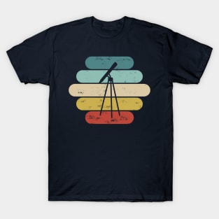 Astronomy Universe Telescope Retro design T-Shirt